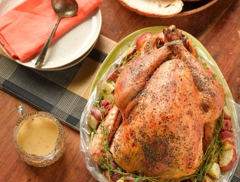 Herb Roasted Turkey &amp; Gravy