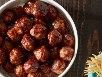 Sweet and Spicy Barbecue Meatballs