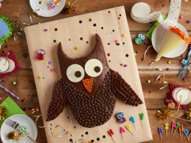 Owl Cake