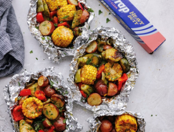 Foil Pack Grilled Vegetables